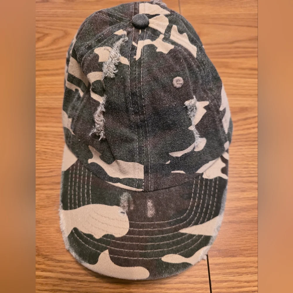 Lucky & Blessed Camouflage Hunting Hats - Picture 4 of 6